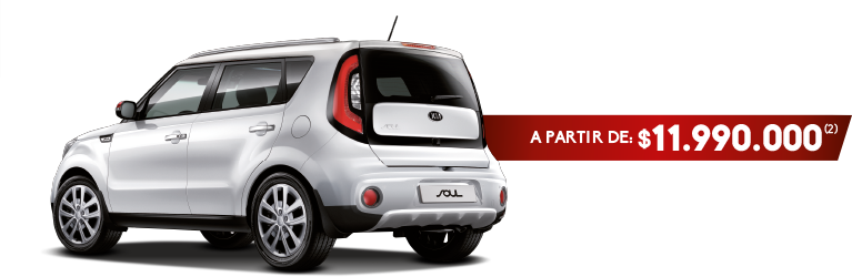 Kia Soul a partir de $11.990.000 incluye bono de: $800.000 en Indumotora One