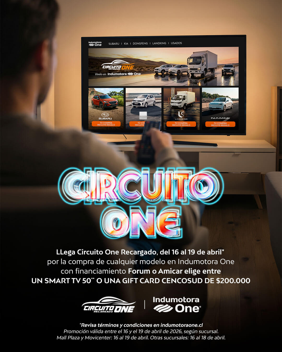 Circuito One abril