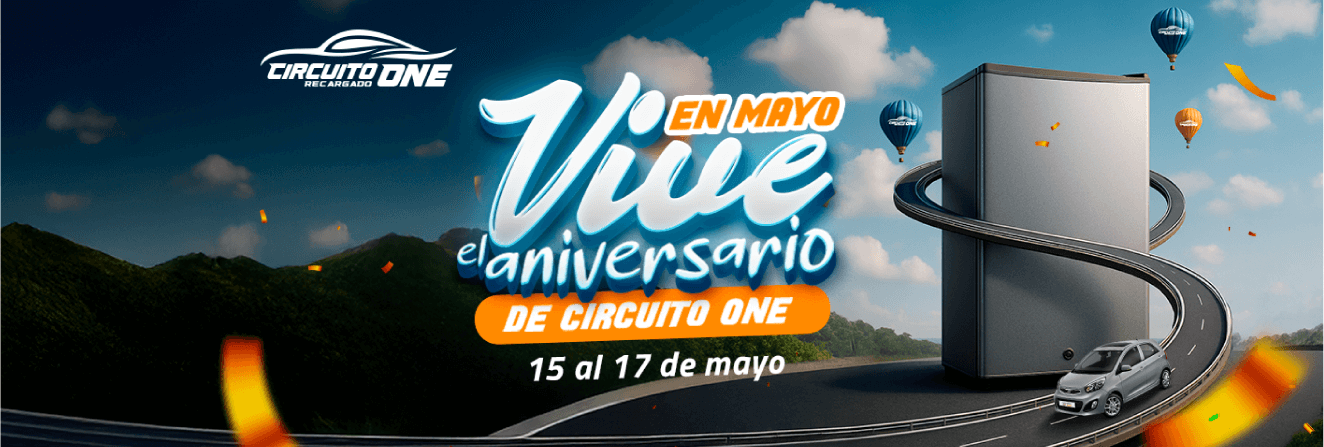 ¡Celebramos el segundo año de Circuito One!